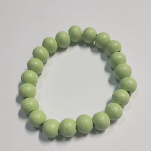 Green Beaded Bracelet
